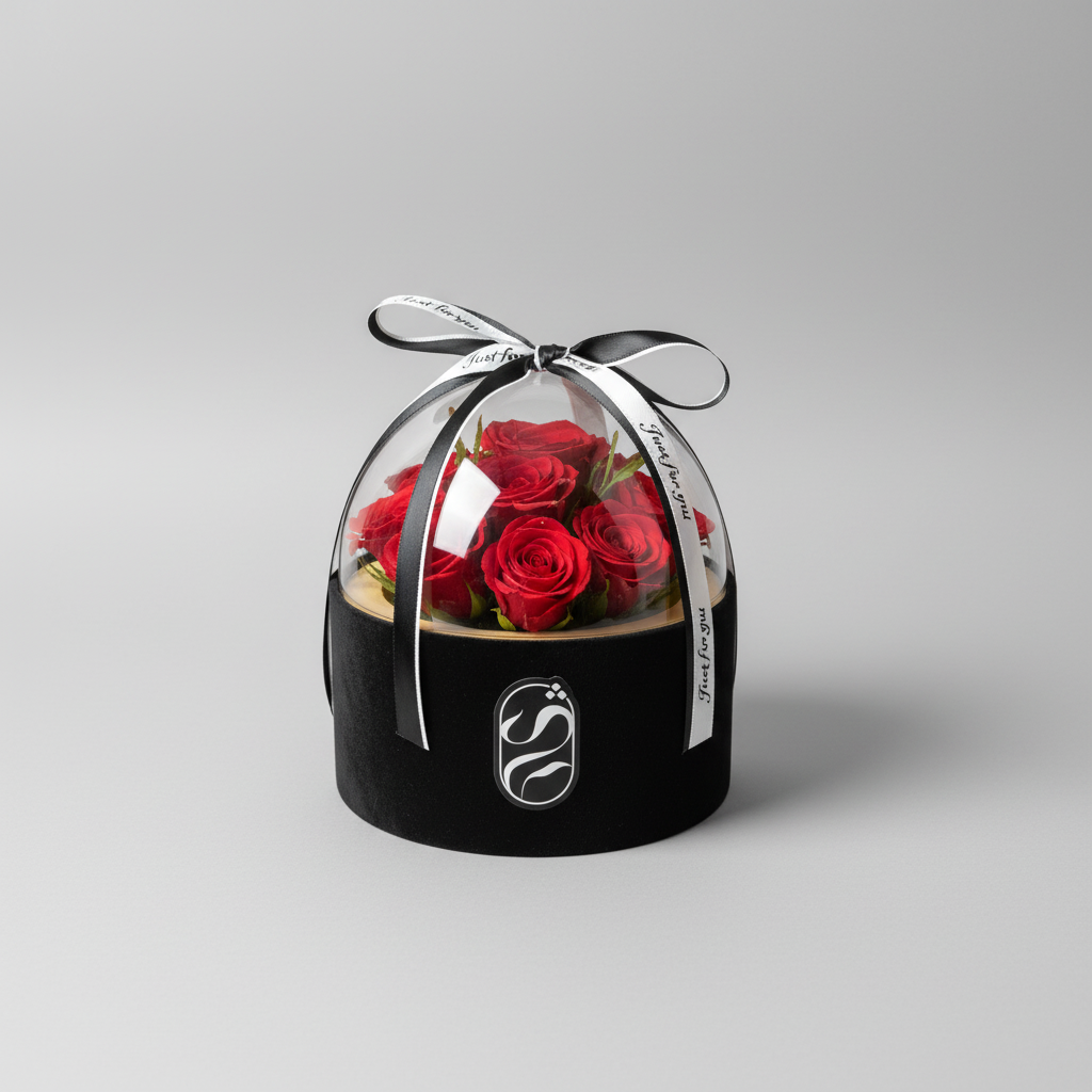 Rose Dome Gift Box - Refined Version