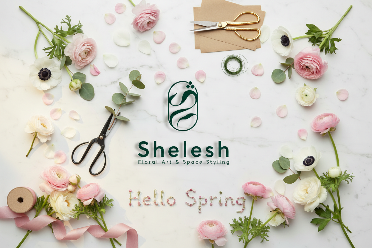 Shelesh Spring Florist Atelier Banner